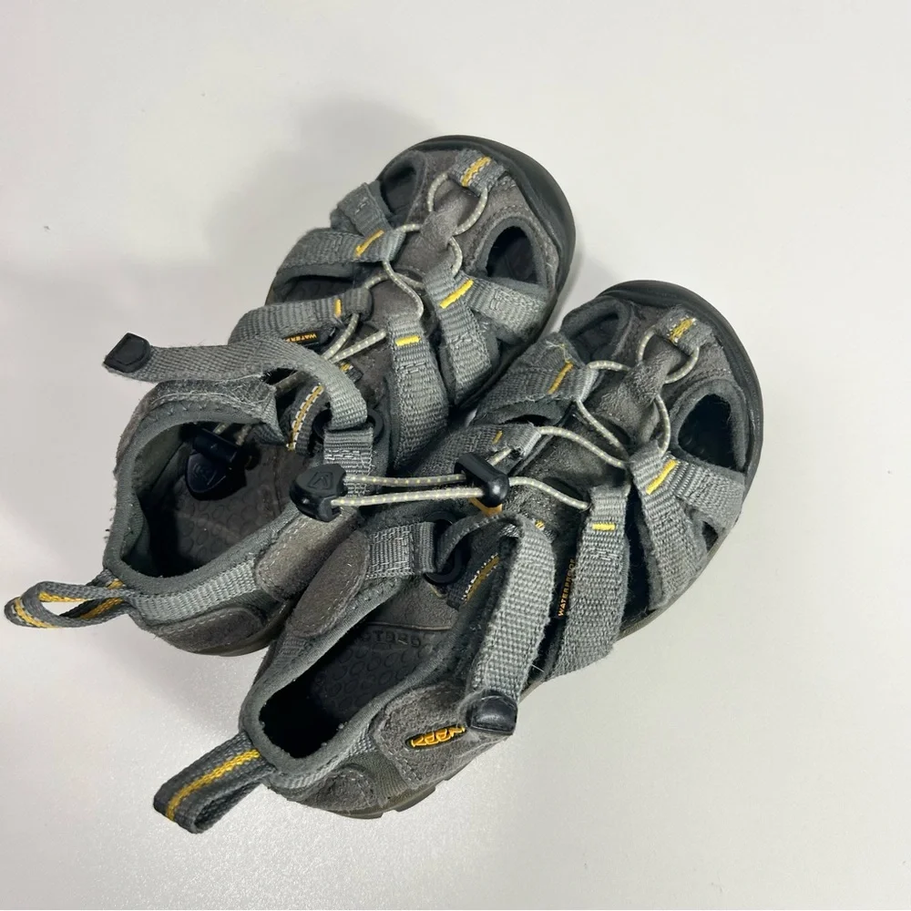 Keen Gray and Yellow Outdoor Sandals